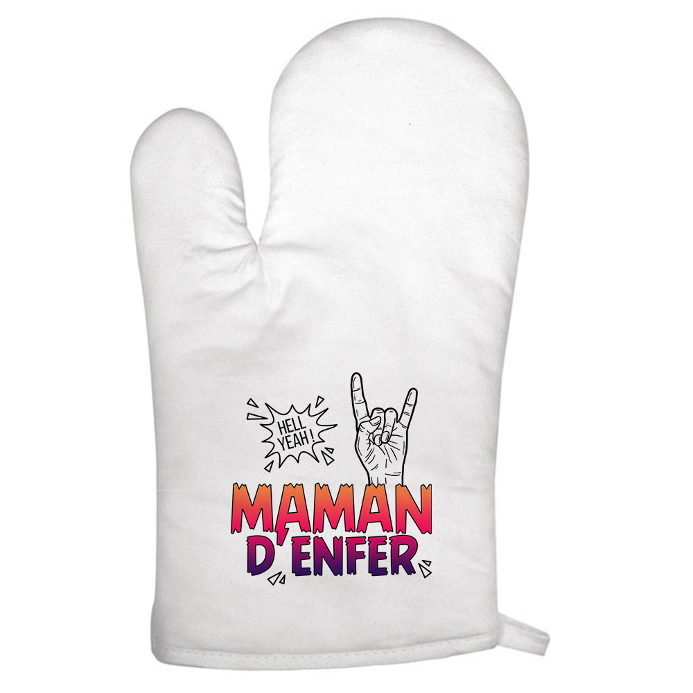 Gant de cuisine Maman d'Enfer