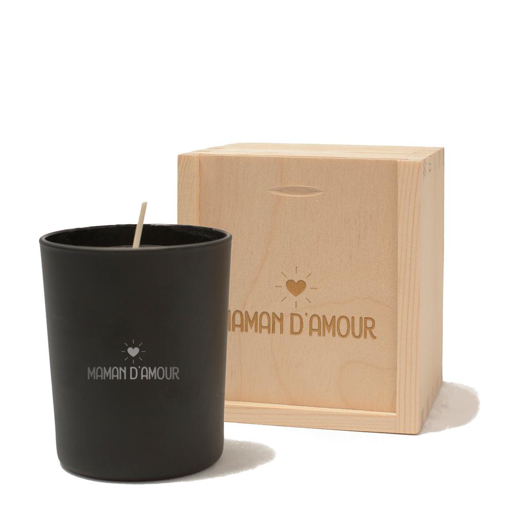 Bougie et coffret Maman d'amour