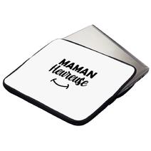 Housse ordinateur ou tablette Maman heureuse