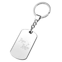 Porte-clés plaque Papa Relax