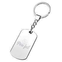 Porte-clés plaque Père-fect