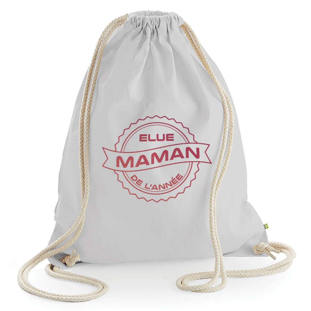 Sac de loisir blanc Maman de l'année