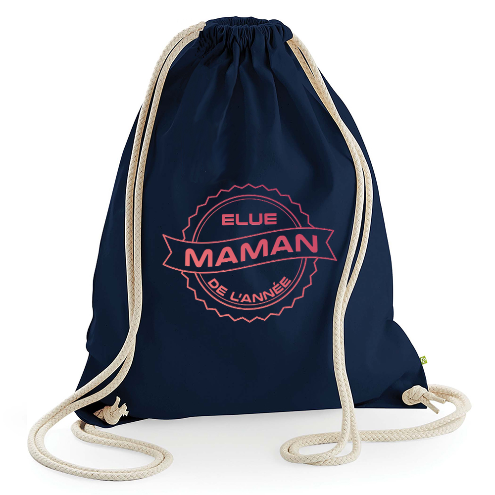 Sac de loisir bleu marine Maman de l'année
