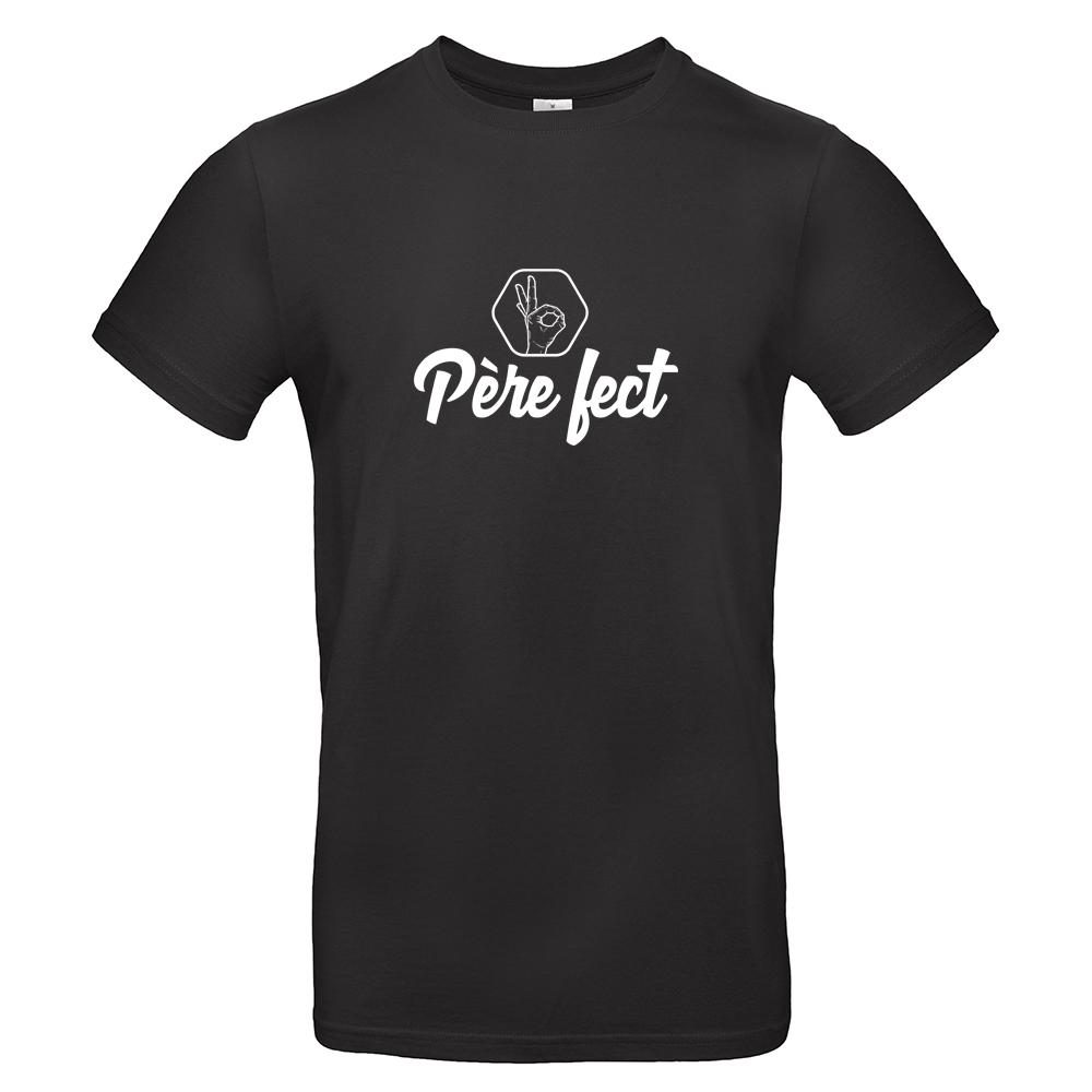 T-shirt noir Père-fect
