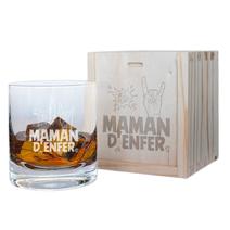 Verre à whisky Maman d'Enfer