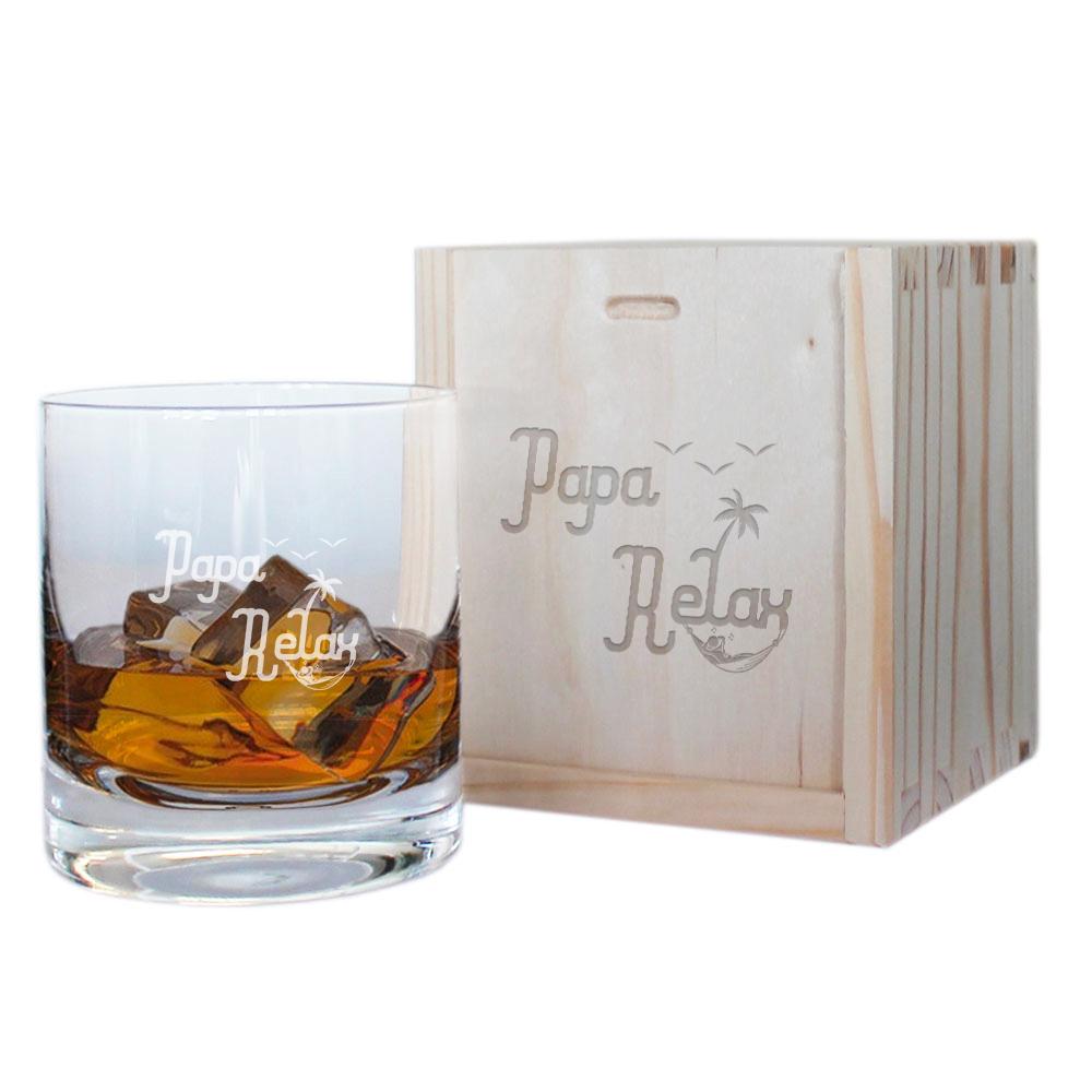 Verre à whisky papa relax