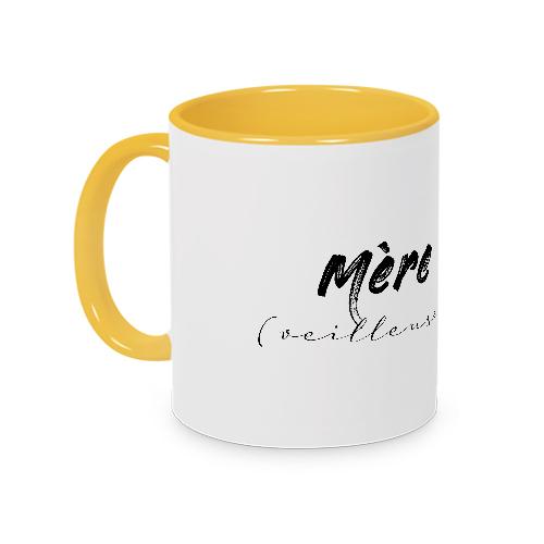 Mug jaune Mère (veilleuse)
