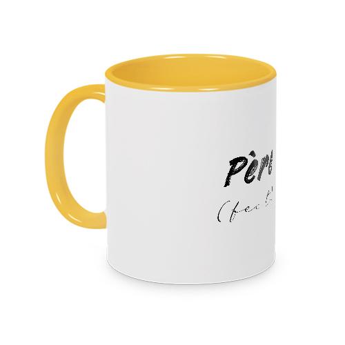 Mug jaune Père (fect)