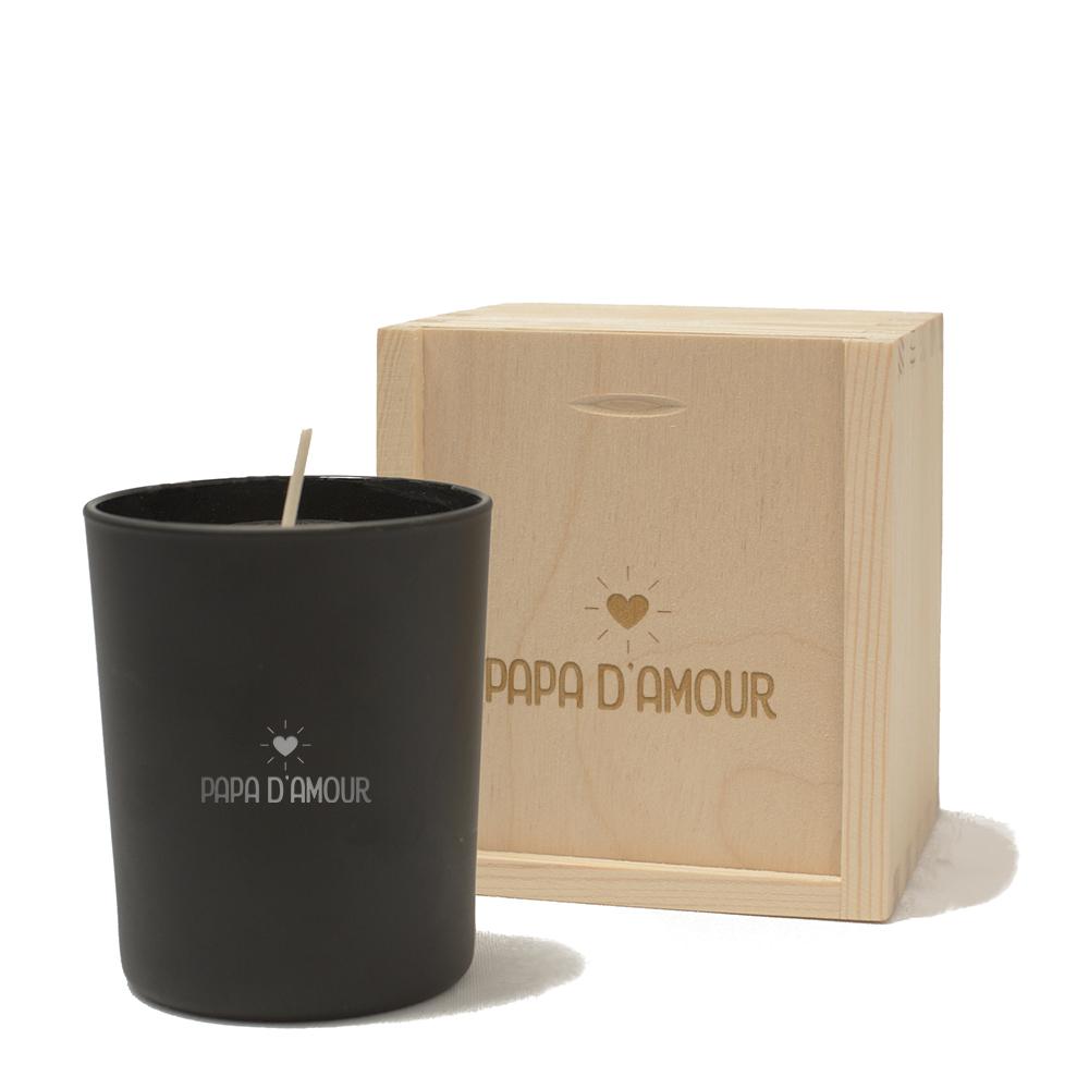 Bougie éteinte papa d'amour