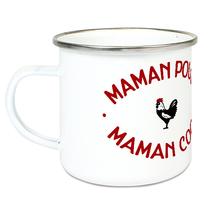 Tasse émaillée Maman Poule Maman Cool