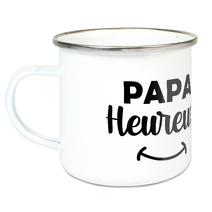 Tasse émaillée Papa Heureux