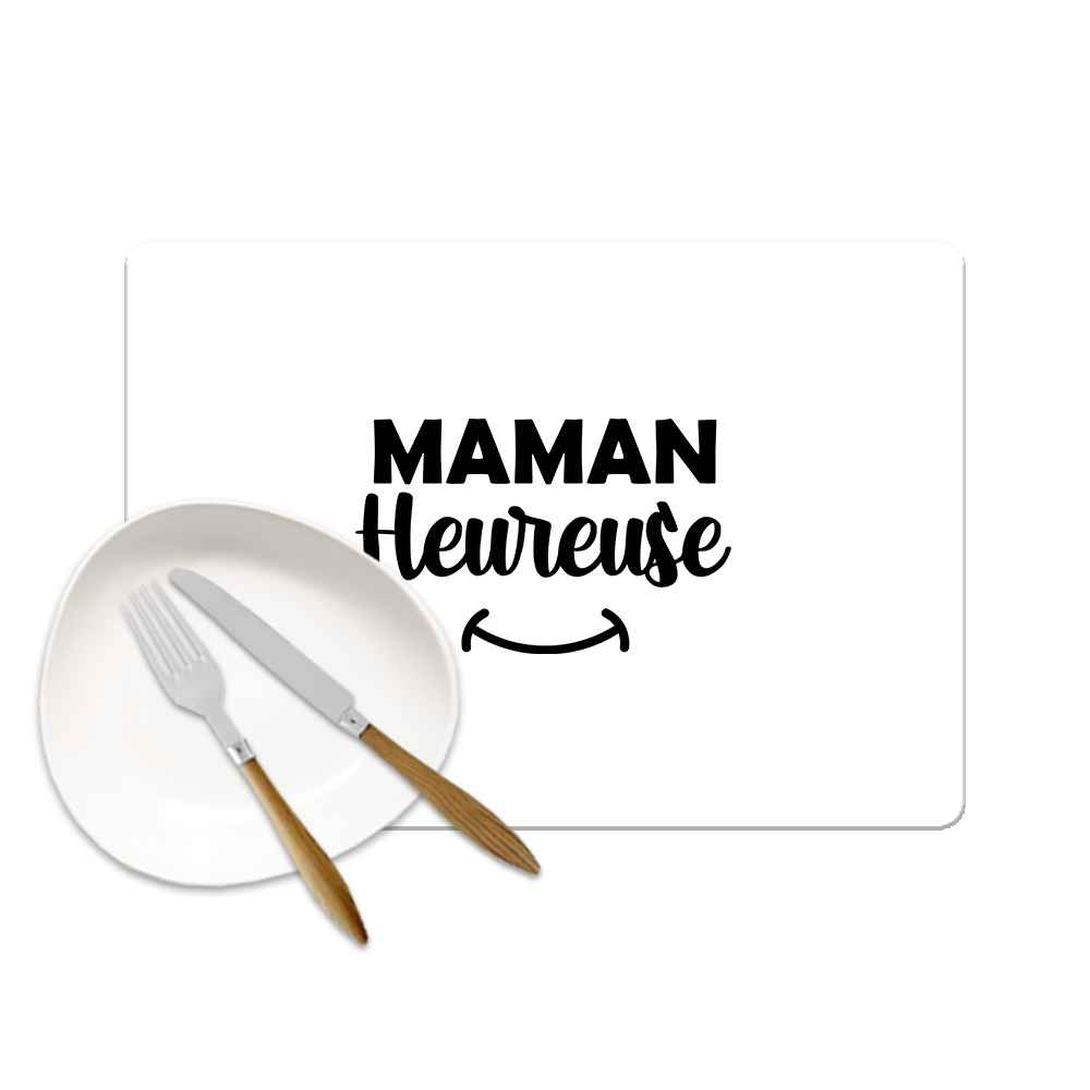 Set de table Maman heureuse