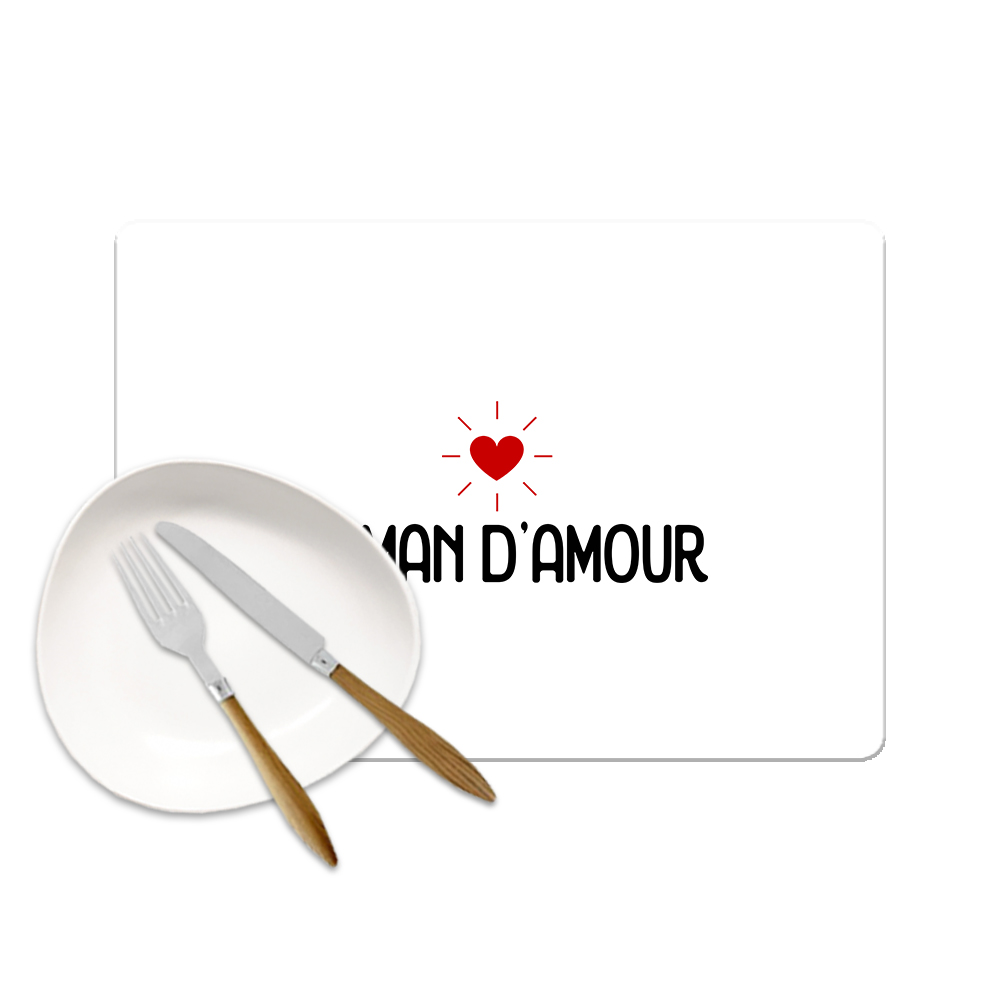 Set de table Maman d'amour