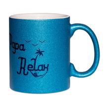 Mug à paillettes Papa Relax