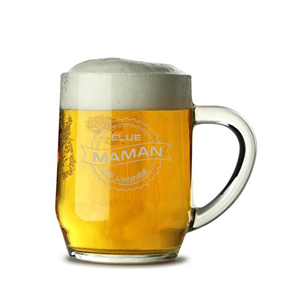 Chope de bière Maman de l'année