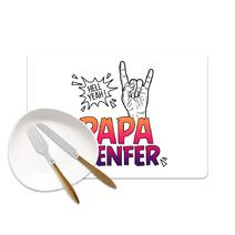 Set de table Papa d'Enfer
