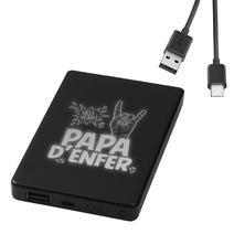 Powerbank lumineux Papa d'Enfer