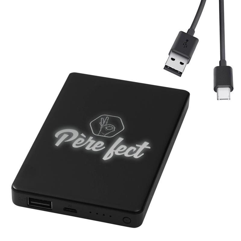 Powerbank lumineux père-fect