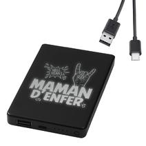 Powerbank lumineux Maman d'Enfer