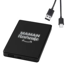 Powerbank lumineux Maman heureuse