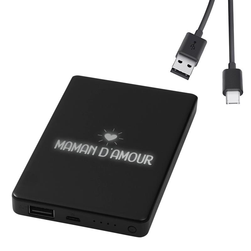 Powerbank lumineux Maman d'amour