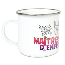 Tasse émaillée Maîtresse d'enfer