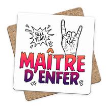 Sous-bock Maître d'Enfer