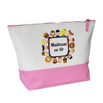 Grande trousse bicolore Maîtresse en or