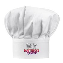 Toque blanche Maîtresse d'Enfer