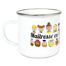 Tasse émaillée Maîtresse en or