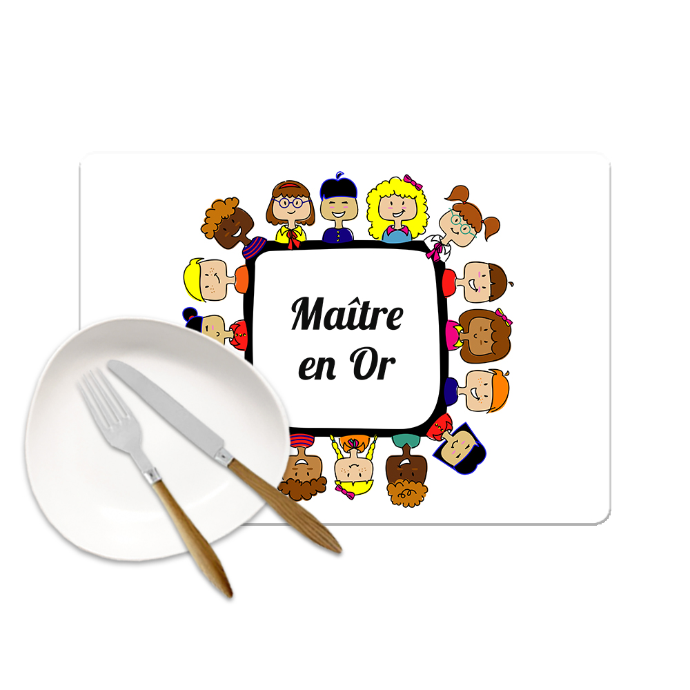 Set de table Maître en or