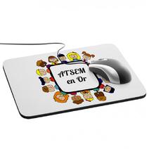 Tapis de souris ATSEM en or