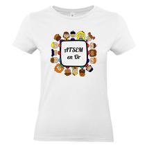 T-shirt femme ATSEM en or