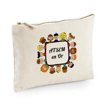 Pochette multi-usage ATSEM en or