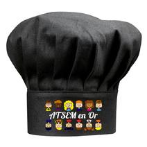 Toque noire ATSEM en or