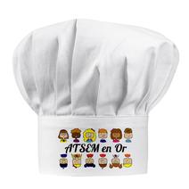 Toque blanche ATSEM en or