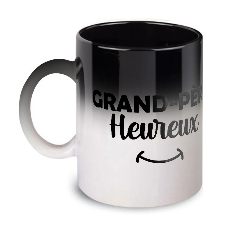 Mug grand-père heureux magique
