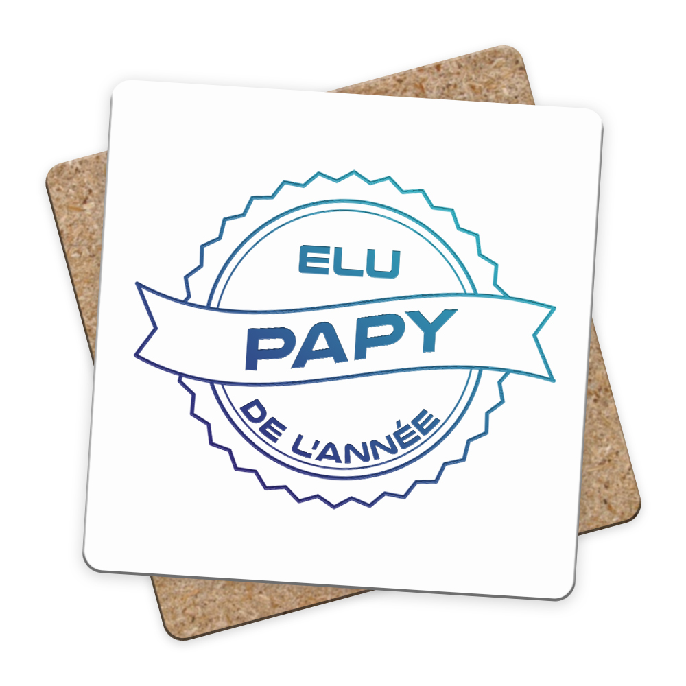 Sous-bock Elu papy de l'année