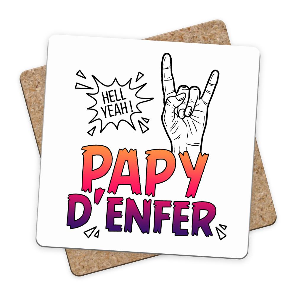 Sous-bock papy d'enfer