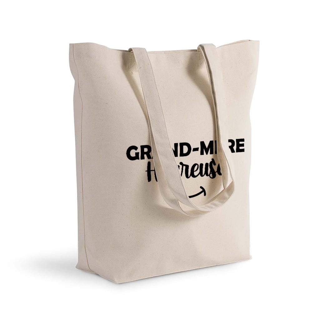 Sac shopping Mamie heureuse