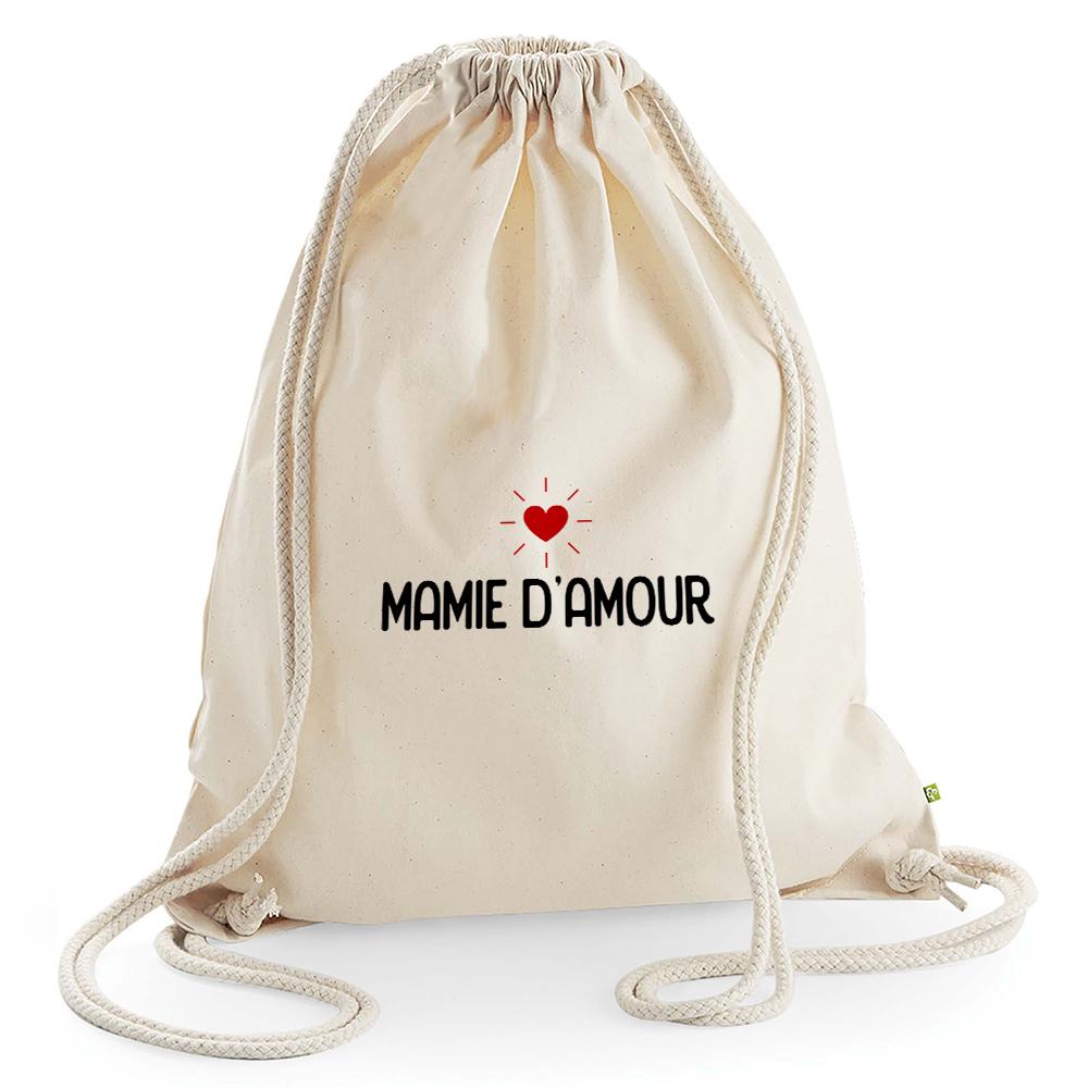 Sac de loisir beige Mamie d'amour