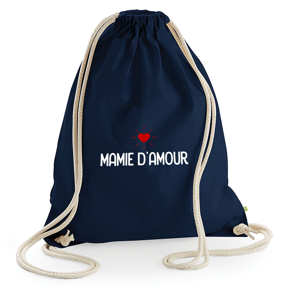 Sac de loisir bleu Mamie d'amour