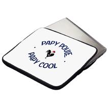 Housse ordinateur ou tablette Papy Poule
