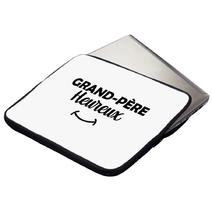 Housse ordinateur ou tablette papy heureux