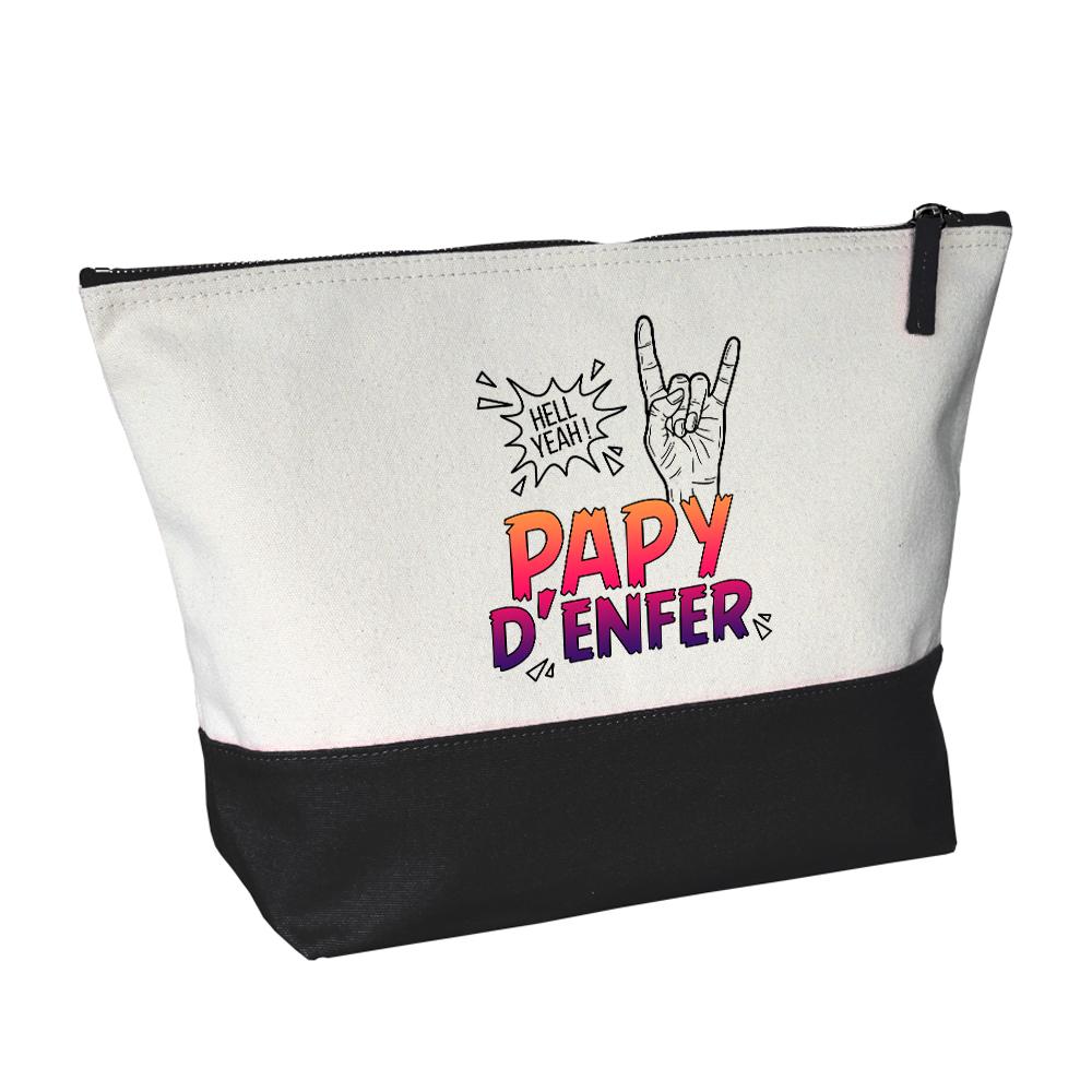 Grande trousse bicolore papy d'enfer noire