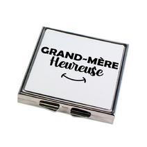 Miroir de poche Grand-mère heureuse
