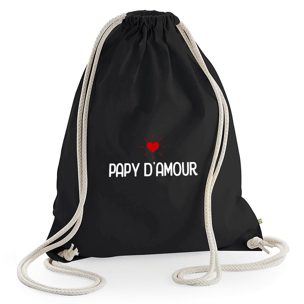 Sac de loisir papy d'amour noir