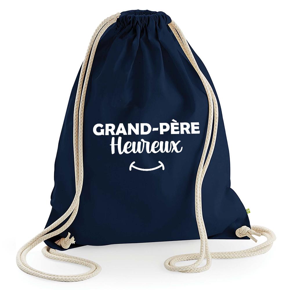 Sac loisir grand-père heureux bleu marine