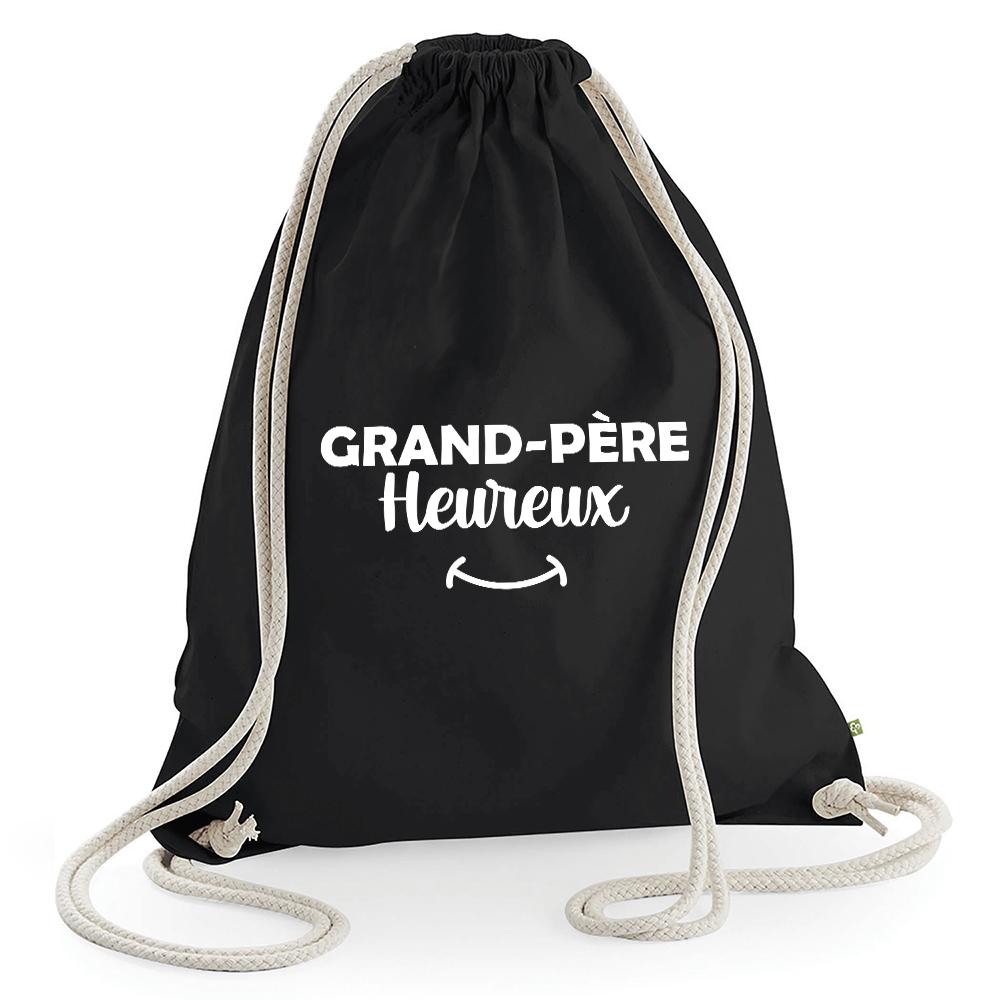 Sac loisir grand-père heureux noir