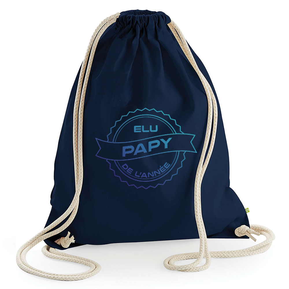 Sac loisir papy de l'année bleu marine